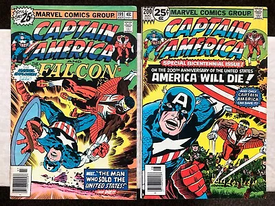 Buy Captain America 199,200,201,204,205,206,208,209,216,221,222,227,228,231,233 Vol1 • 34.99£
