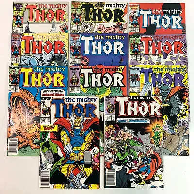 Buy The Mighty Thor Marvel Comics Lot #373 374 375 376 377 378 379 380 381 382 383 • 24.50£