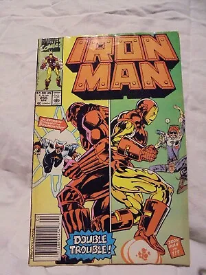 Buy Marvel Comics Iron Man Vol 1 No 255 1990 Double Trouble Good Condition • 6.40£