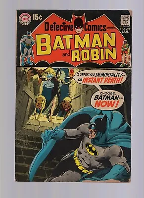 Buy Detective Comics #395 - Neal Adams Cover & Artwork - Lower Grade Plus • 39.41£