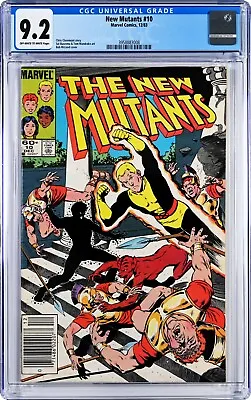 Buy New Mutants #10 CGC 9.2 (Dec 1983, Marvel) Chris Claremont, 2nd Selene App. • 35.48£