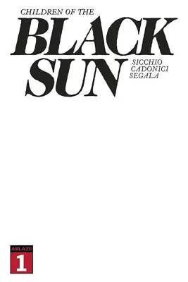 Buy Children Of The Black Sun #1 Cover E Blank Sketch Ablaze Comics 2023 NM+ • 8.79£