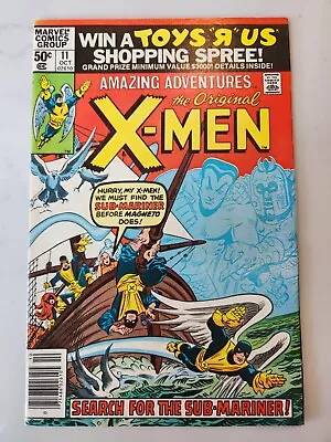 Buy Amazing Adventures The Original X-Men #11 October 1980 Marvel Comics • 4£