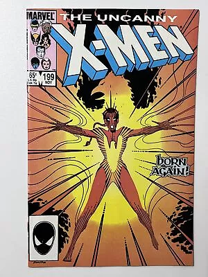 Buy Uncanny X-Men #199 (1985) 1st App. Phoenix (Rachel Summers) In 9.0 Very Fine/... • 11.24£
