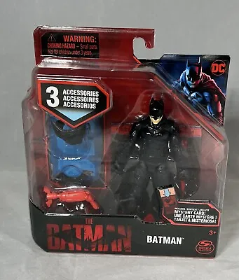 Buy DC Comics The Batman 4-inch Action Figure 3 Accessories Mystery Card • 9.59£
