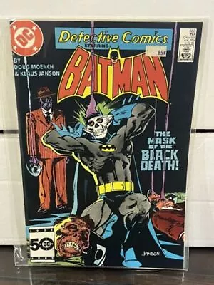 Buy 1985 DC Detective Comics Starring Batman #553 The Mask Of Black Death! VF +/- • 16.07£