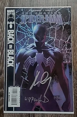 Buy Amazing Spider-Man #539 -2x Signed Ron Garney + Bill Reinhold 'Back In Black'  • 19.99£