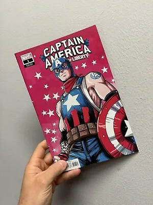 Buy Captain America Star Of Liberty Comic / Marvel 1 Pride Variant • 2£