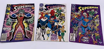 Buy Lot (3) Superman #42, #65, #66 DC Comics 1987 • 4.19£