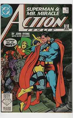Buy Action Comics #593  Controversial Superman Big Barda Adult Film DC Comic 1987 • 15.79£