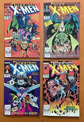 Buy Uncanny X-Men #240, 241, 242 & 243 (Marvel 1989) 4 X VF+/- Comics. • 26.25£
