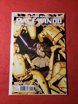 Buy Star Wars Mace Windu 1 Jedi Of The Republic Marvel Comics 2018 • 7.10£