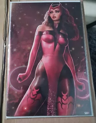 Buy The Avengers #1_unknown Comics Nathan Szerdy Scarlet Witch Virgin Foil Variant! • 0.99£