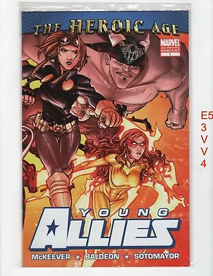 Buy Young Allies #1 2nd Print Variant VF/NM 2010 Marvel E534 • 13.63£