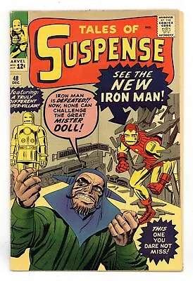 Buy Tales Of Suspense #48 VG+ 4.5 1963 • 264.20£