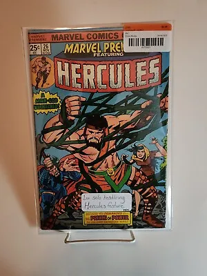 Buy Marvel Premiere #26 (Marvel 1975) Feat HERCULES - 1st Solo Story- Jack Kirby Art • 10.35£