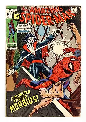 Buy Amazing Spider-Man #101 GD 2.0 1971 1st App. Morbius • 158.87£