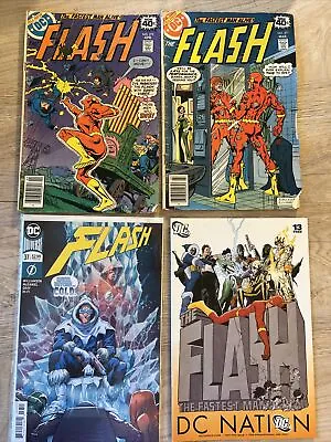 Buy Flash Dc Comic Lot Of 4,1979-271&272, 2007-13& 2018-37,the Fastest Man Alive • 11.06£