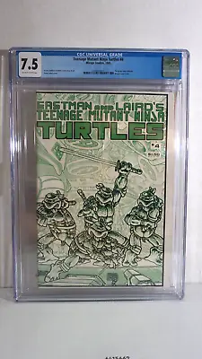 Buy Teenage Mutant Ninja Turtles #4 Cgc 7.5 • 166.03£