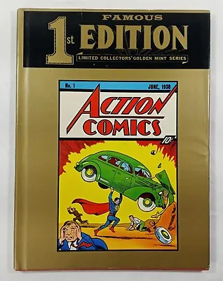 Buy Famous First Edition C-26 Action Comics #1 Hardcover HC DJ 1974 Superman Reprint • 260.11£