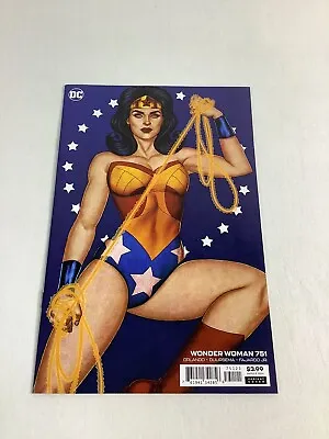 Buy WONDER WOMAN #751 DC COMICS JENNY FRISON Variant Cover 2020 • 4.72£