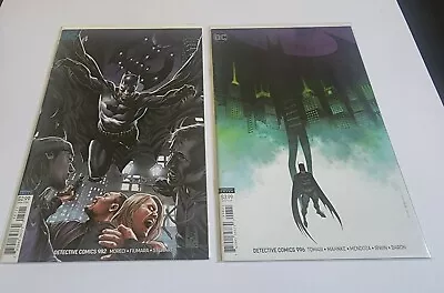 Buy Dc Detective Comics  Lot Of 2, Variant Covers #982, 996 • 12.03£