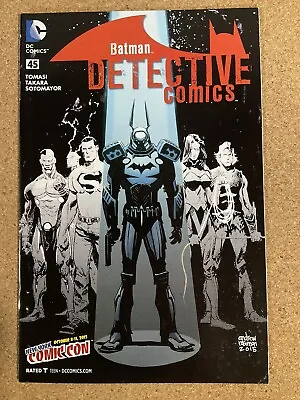 Buy Detective Comics Vol 2 45 Nycc 2015 Exclusive Variant New York Comic Con Nm • 7.11£