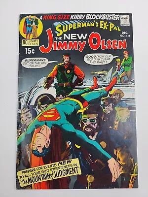 Buy Superman's Pal Jimmy Olsen #134 D.C. Comics 1970 - 1st Cameo Of Darkseid • 98.83£