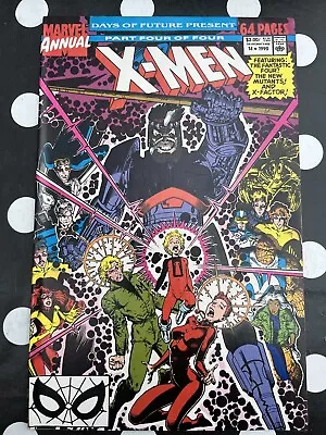 Buy Uncanny X-Men Annual #14. 1st Cameo Appearance Gambit (Marvel 1990) • 0.99£