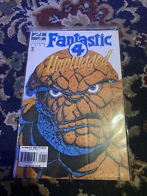 Buy Fantastic 4 Unplugged - Issue 1 - September 1995 - Marvel Comics • 10.58£