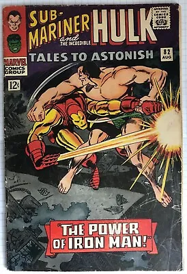 Buy Tales To Astonish #82 Marvel Sub-mariner Iron Man  • 43.55£