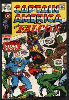 Buy Captain America #134 7.0 // 1st Appearance Of Stone-face Marvel Comics 1971 • 26.92£