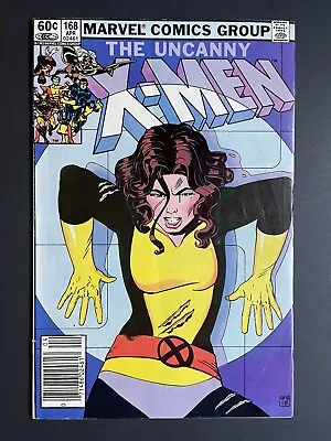 Buy 1983 Marvel Comics Uncanny X-Men 168 1st Madelyne Pryor Lockheed FN/VF • 17.69£