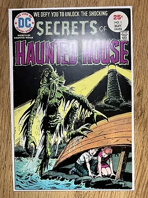 Buy Secrets Of Haunted House #1 (1975) Luis Dominguez Cover! Bronze Age Horror FN/VF • 35£