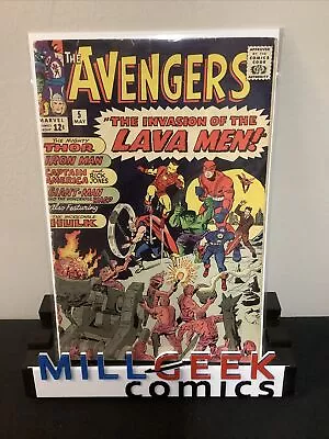 Buy Avengers #5 (1964) G/VG (3.0) Stan Lee/Jack Kirby, Invasion Of The Lava Men • 160.85£