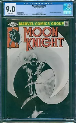 Buy Moon Knight #15 CGC 9.0 • 120£