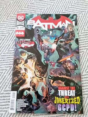 Buy Batman #91 (DC 2020) Guest Starring Harley Quinn • 1.75£