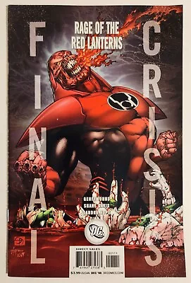 Buy Final Crisis: Rage Of The Red Lanterns #1 (2008, DC) VF/NM Atrocitus Variant • 5.73£