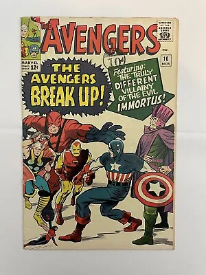 Buy The Avengers #10 - First Appearance Of Immortus AKA Kang! • 250£