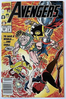 Buy Avengers #359 Newsstand! KEY 1st Cameo Appearance Of The Anti-Vision! • 2.37£