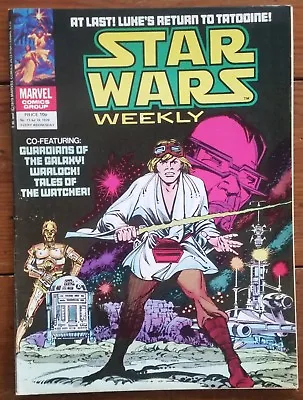 Buy Star Wars Weekly 73, Marvel Uk, 18 July 1979, Vf-, **i Always Combine Postage** • 3.99£