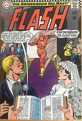 Buy Flash #165 VF- November 1966 One Bridegroom Too Many! Carmine Infantino Artwork • 19.99£