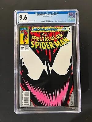 Buy Spectacular Spider-Man #203 CGC 9.6 (1993) - Maximum Carnage Part 13 Of 14 • 53.61£