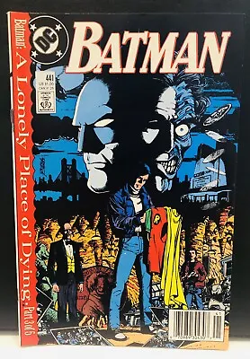 Buy Batman #441Comic , DC Comics , Newsstand , Two Face App . • 5.59£