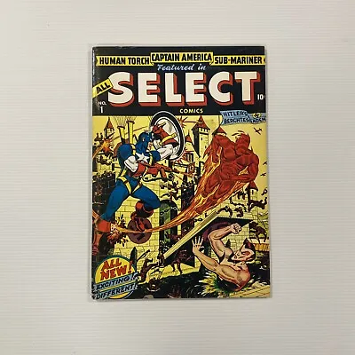 Buy Flashback #14 Reprints All Select Comics #1 1974 FN Golden Age • 85£