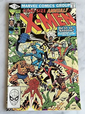 Buy X-Men Annual #5 W/ Fantastic Four NM- 9.2! (Marvel, 1981) • 9.86£