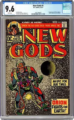 Buy New Gods #1 CGC 9.6 1971 4341784007 1st App. Orion • 458.55£