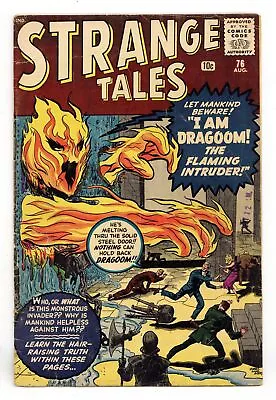 Buy Strange Tales #76 GD+ 2.5 1960 • 91.06£