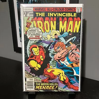 Buy Iron Man #109 (1978) Marvel First Print Comic 1st App Vanguard • 7.95£