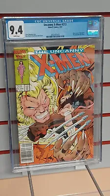 Buy UNCANNY X-MEN #213 (Newsstand) CGC Graded 9.4 ~ White Pages • 63.33£